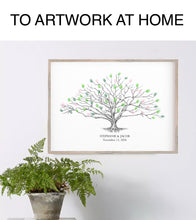 Mehndi Sangeet Guest Book: Fingerprint Tree, Indian Wedding Alternative