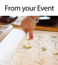 Sugar Maple Fingerprint Tree Guest Book: Boho Wedding Alternative