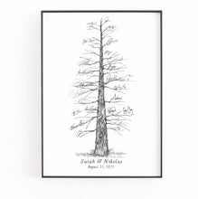 Guest Book Pine Tree Alternate, Wedding Sign-in, Print, Guestbook ideas, Wedding, Creative Guestbook, Housewarming, Rustic Wedding