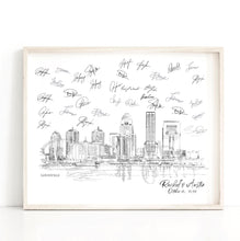 Louisville Wedding Guestbook, Unique Guest Book, Kentucky, Bridal Shower, Guest Book Ideas, Custom Guestbook Alternative, Wedding Sign-in