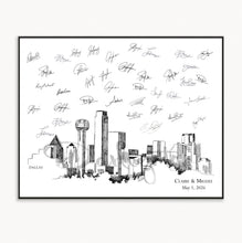 Dallas Wedding Guest Book Custom Guestbook Wedding Alternative Guest Book Unique Wedding Sign-in Guestbook Ideas, Retirement Gift