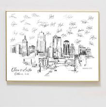 Kansas City Wedding Guestbook, Guest Book, Guest Book Idea, Unique Guest Book, Custom Guestbook, Alternative Guest Book, Wedding Sign-in
