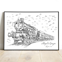 Harry Potter Train Inspired Guestbook Print, Bar Mitzvah, Mitzvah Guest Book, Wedding, Sweet 16, Bridal Shower, Baby Shower Alternative, Sign-in