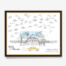 New York Botanical Garden Guestbook Print, Guest Book, Bridal Shower, Wedding, Custom, Alternative Guest Book, Sign-In