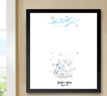 Frozen Themed Alternative Wedding Guest Book Print, Guestbook, Fairytale, Bar Mitzvah, Bridal Shower, Wedding, Disney themed, Baby Shower, Birthday Party - Darlington Guestbooks