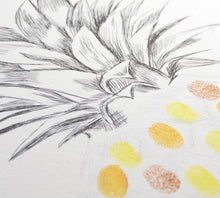 Pineapple Fingerprint Alternative Wedding Guest Book Print, Hawaiian Theme, Beach, Fingerprint Guest Book, Wedding, Bridal Shower, Family Reunion, Birthday Party, Bat Mitzvah - Darlington Guestbooks