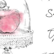 Snow White Inspired Guestbook Print, Apple in Dome Guest Book, Fairytale, Bridal Shower, Wedding, Disney, Rose & Dome (8 x 10 - 24 x 36) - Darlington Guestbooks