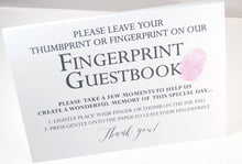 Wedding Guest Book Low Oak Fingerprint Tree with heart, Boho, Fingerprint Alternative Guestbook, Rustic Wedding,  Bridal Shower, Reunion