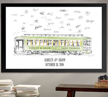 Trolley Car Guestbook Print, Saint Charles Green Cable Car Guest Book, New Orleans, Bridal Shower, Streetcar Wedding, Alternative Guest Book, Sign-in - Darlington Guestbooks