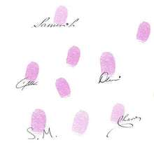 Baby Shower Girl Umbrella Thumbprint Rain Drop Guest Book Alternative, Pink, Hand Drawn, Fingerprint Guestbook, Baby Shower Girl, FREE PEN