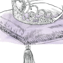 Cinderella's Princess Crown Alternative Guest Book Print, Guestbook, Fairytale, Disney themed, Wedding, Bridal Shower, Sign-in, Birthday