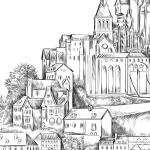 Tangled Castle Wedding Guest Book Alternative  Print, Guest Book, Fairytale, Disney themed, Bridal Shower, Alternative Sign-in, FREE PEN!
