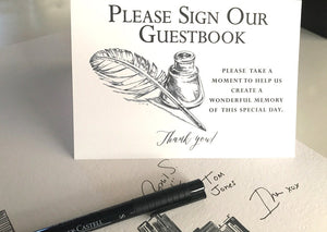 Chattanooga Watercolor Skyline Guestbook Print, Guest Book, Chattanooga, TN, Bridal Shower, Wedding, Custom, Alternative Guest Book, Sign in