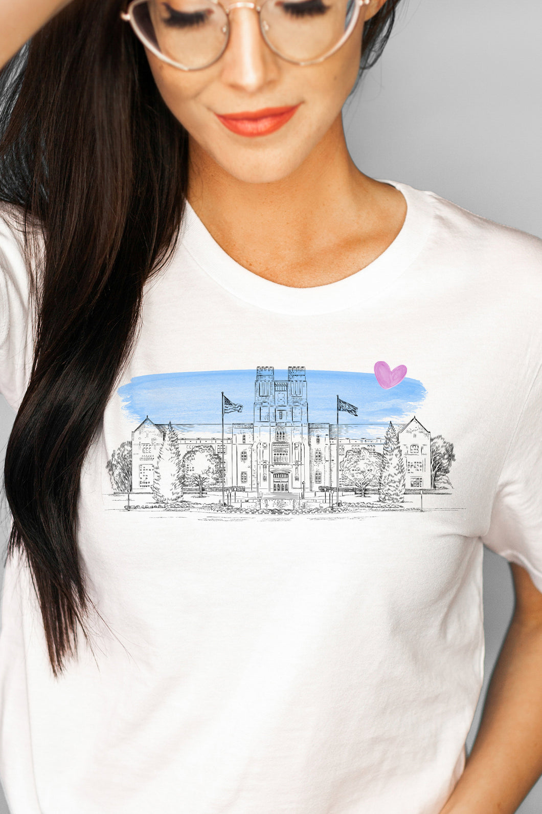 Virginia Polytechnic Institute and State University Fine Art Shirt, T-Shirt, Alumni, Gift, Christmas, Graduation, Gifts, Virginia Tech