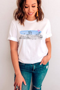 University of Tennessee Wearable Fine Art Shirt, utk, Hand Drawn, T-Shirt, Alumni, Gift, Christmas, Graduation, Gifts under 25, College
