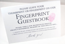 Starfish Thumbprint Balloon Alternative Wedding Guest Book Print, Guestbook, Wedding, Bridal Shower, Beach Themed, Birthday Party, Family Reunion - Darlington Guestbooks